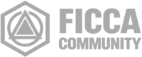 ficca logo białe